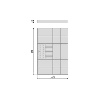 Quartz Jewellery Tray Organiser