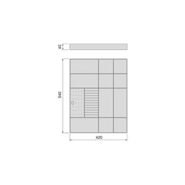 Quartz Jewellery Tray Organiser