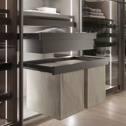 Emuca Quartz Metallic Drawer