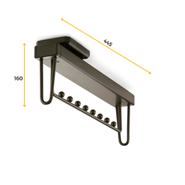 Emuca Quartz Pull Out Hanger Soft Closing