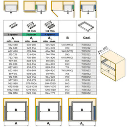 Emuca Quartz Frame with Soft Close & Full Extension Runners