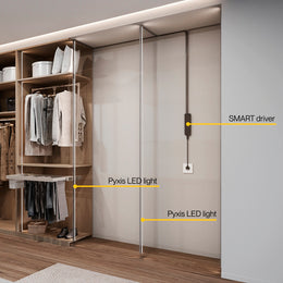 Emuca Pyxis Surface Mounted LED 19W 2.3m