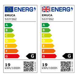 Emuca Pyxis Surface Mounted LED 19W 2.3m