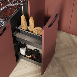 Emuca Harmony Pull-out Soft Close Basket Rack
