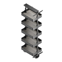 Emuca Harmony Swivel Larder Unit (5 Trays)