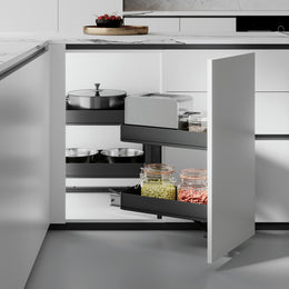 Emuca Harmony Pull-out Corner Module (Right Hand)