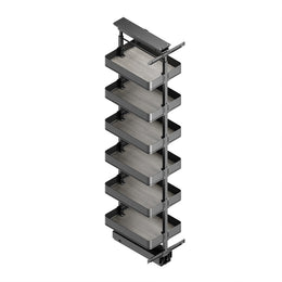 Emuca Harmony Swivel Larder Unit (6 Trays)