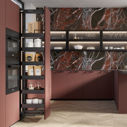 Emuca Harmony Swivel Larder Unit (6 Trays)