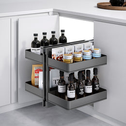 Emuca Harmony Articulated Corner Pull-out