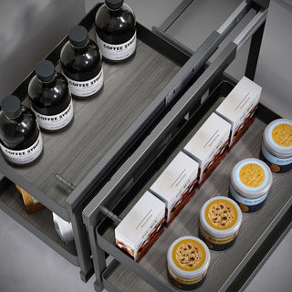 Emuca Harmony Articulated Corner Pull-out