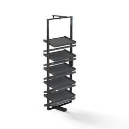 Emuca Quartz Rotating Shoe Rack