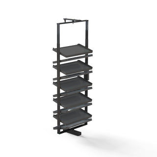 Emuca Quartz Rotating Shoe Rack