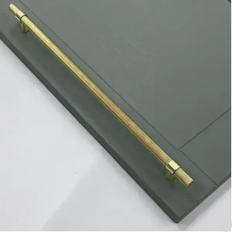 Legato Knurled Handle Brass