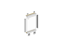 Emuca Placard 74 L Profile 2.35m