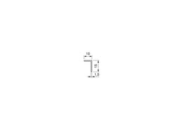 Emuca Placard 74 L Profile 2.35m