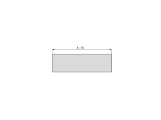 Vertex Internal Drawer Frontal Profile 1.1m