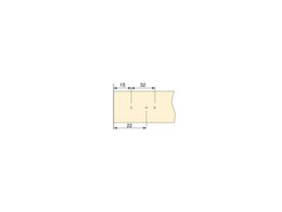 Emuca Door Lock Support Cover
