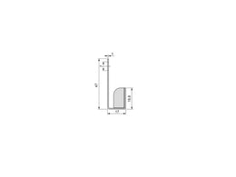 Emuca Gola Oven Profile 580mm