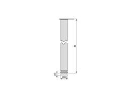 Emuca Table Legs 60mm Diameter