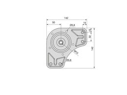 Emuca Table Legs 60mm Diameter