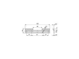 Emuca Holdy Wall Unit Hanger