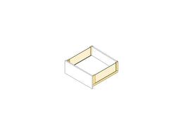 Emuca Vertex Glass Side Panels External Drawer 178H x 450D