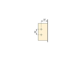 X91R Soft Close Full Overlay Hinge 105°