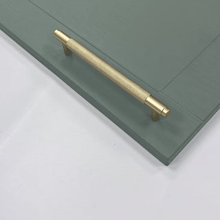 Radford Brushed Brass Knurled Bar Handle