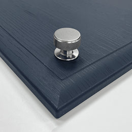 Bowlee Brushed Nickel Knurled Knob